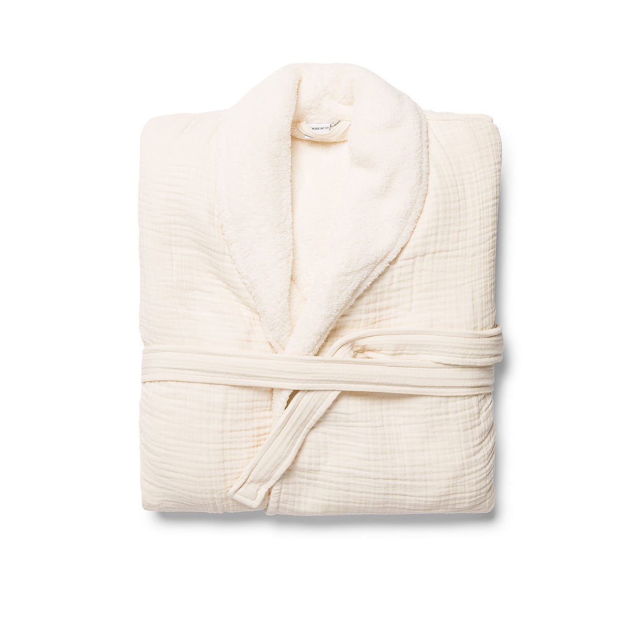 Cotton Gauze Alaia Sherpa Robe – House No.23
