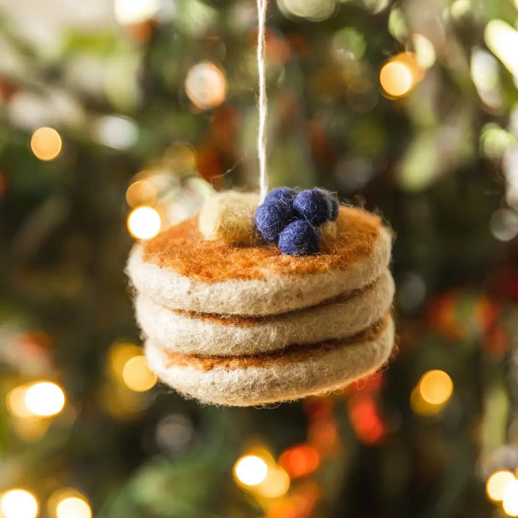 Felted Pancake Ornament - House No.23