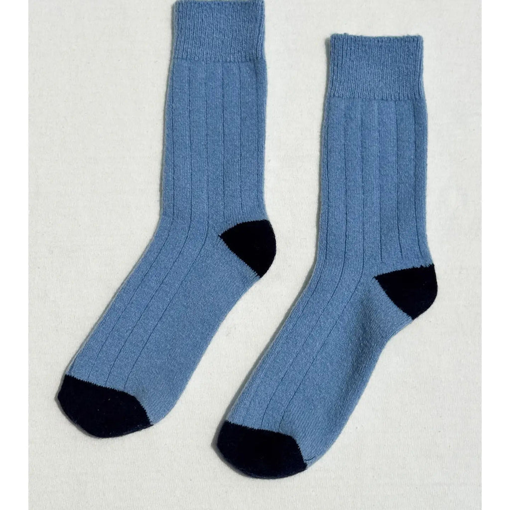 Classic Cashmere Socks - Bluebell - House No.23