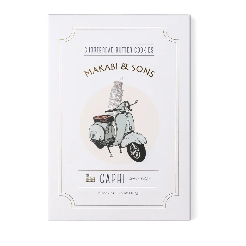 Lemon Poppy Cookies - Capri - House No.23