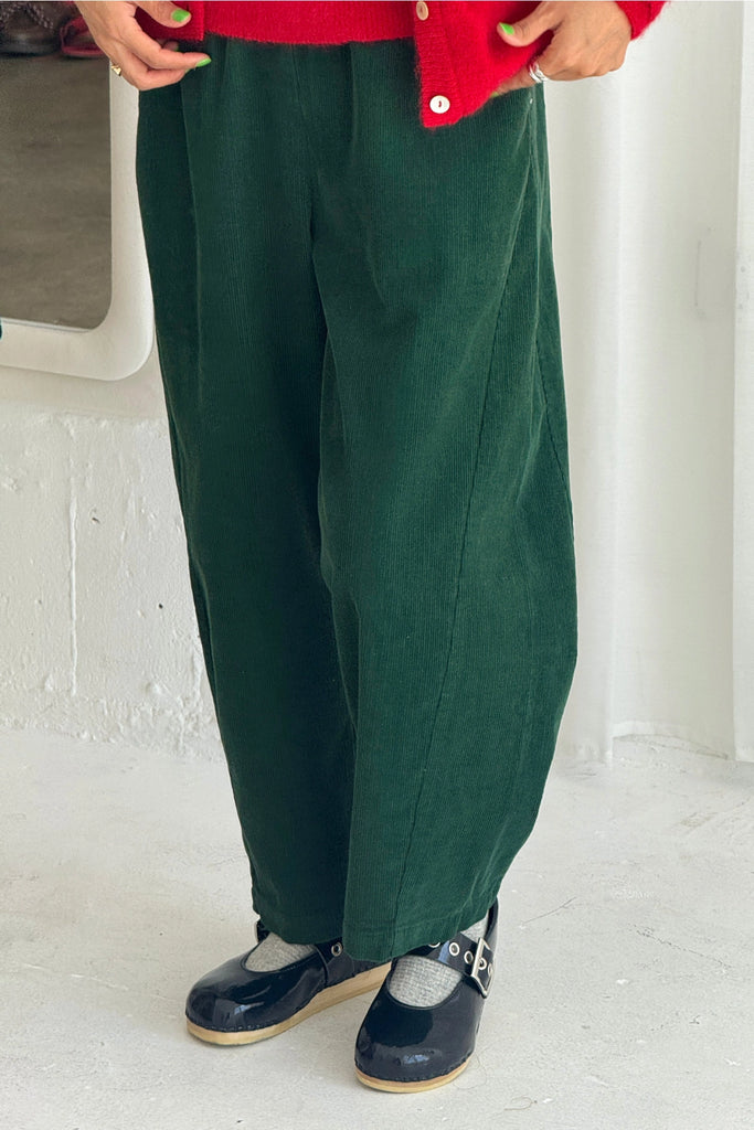 Corduroy Arc Pant - Foret - House No.23