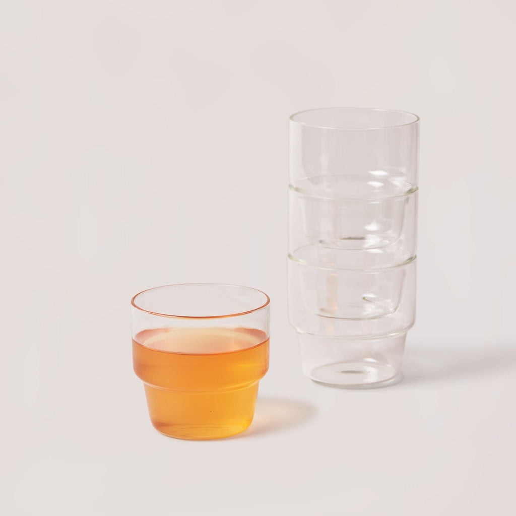 Stackable Glass Tumbler - set of 4 - House No.23