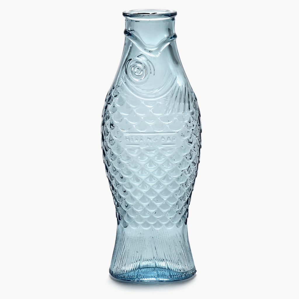 Fish & Fish Bottle/Carafe in Blue - House No.23