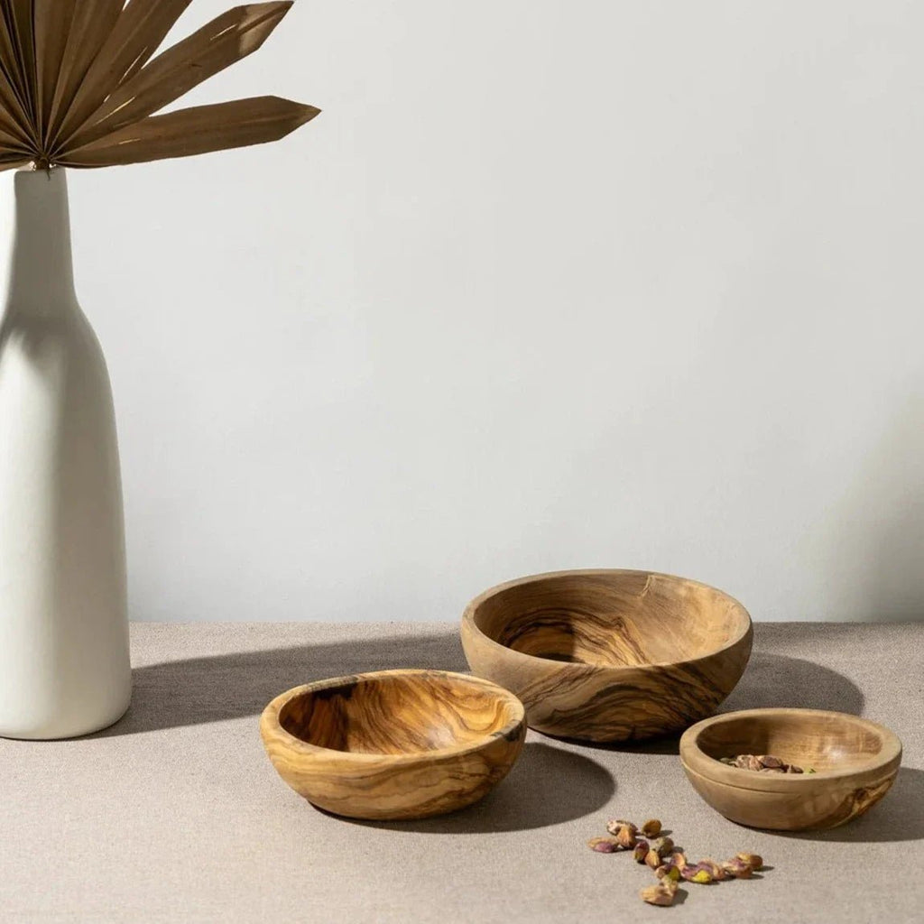 Olive Wood Nesting Bowls - set of 3 - House No.23