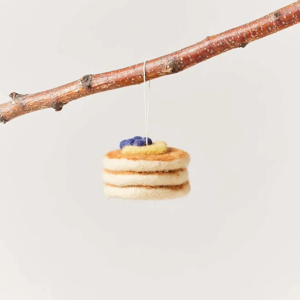Felted Pancake Ornament - House No.23