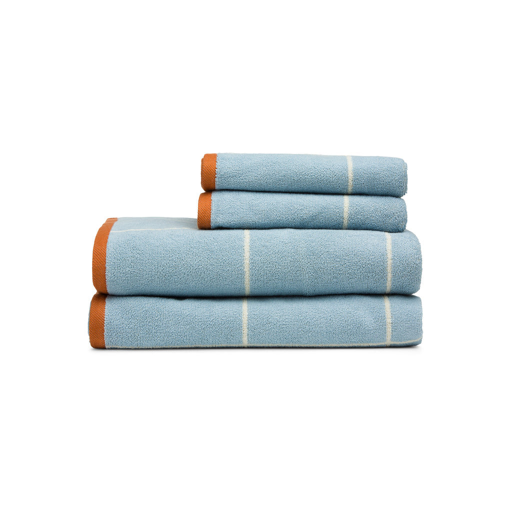 Grid Towel - Misty Blue - House No.23