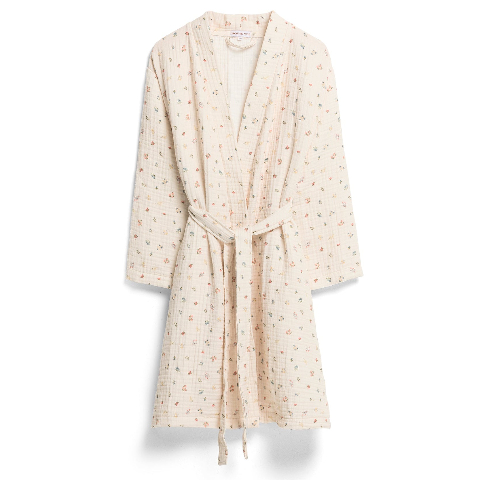 cotton dressing gown Bath Robe | Taupe Robe for Lounging | Organic Cotton Size:L / 10-12 BUNDLE-50FOR576 Primavera Couture 4335 Size count 300