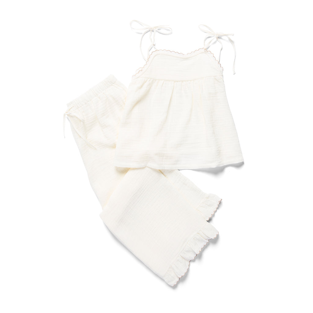 Sample Production - Alaia Crop Set in White - House No.23