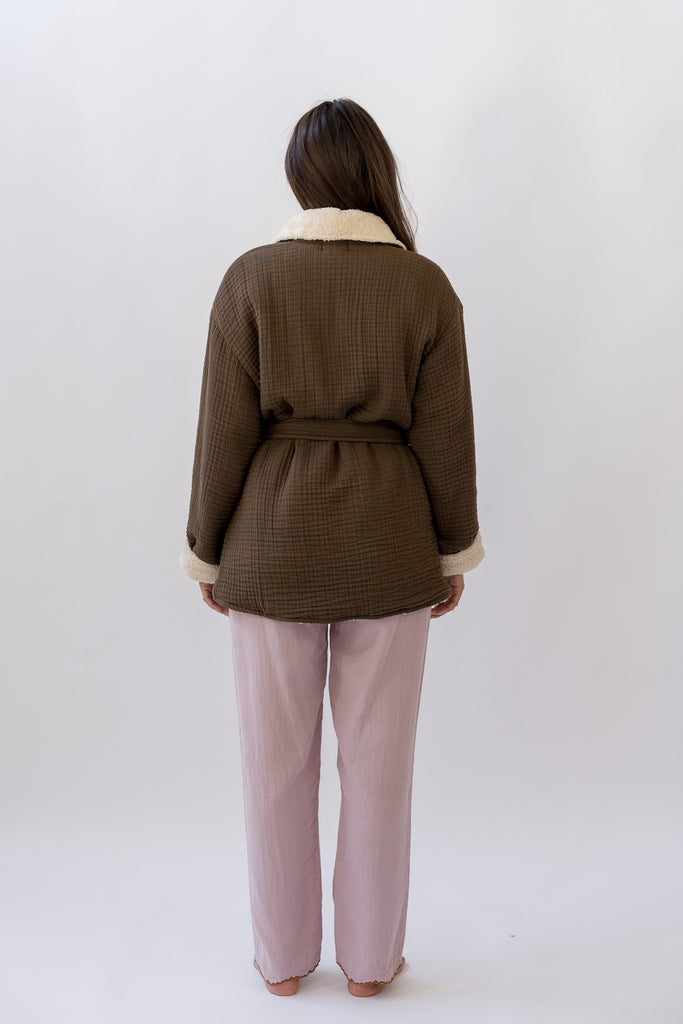 Alaia Sherpa Cardigan - House No.23