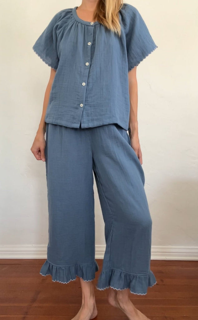 Chloe Short Sleeve Crop Set - House No.23