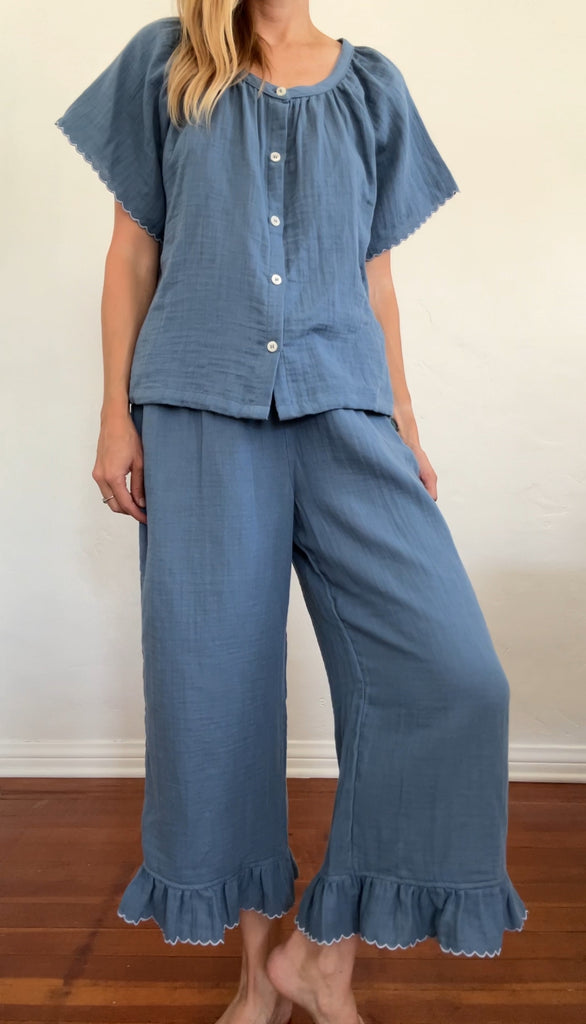 Chloe Short Sleeve Crop Set - House No.23