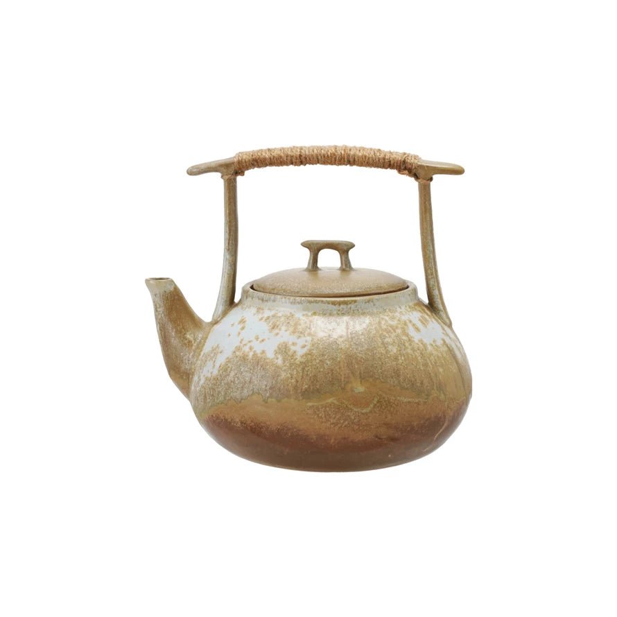 Teapot with Jute Wrapped Handle - House No.23