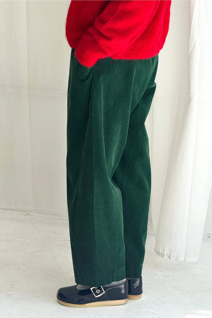 Corduroy Arc Pant - Foret - House No.23