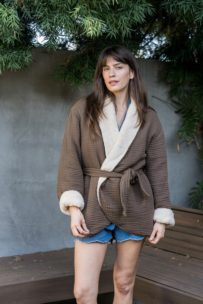 Alaia Sherpa Cardigan - House No.23