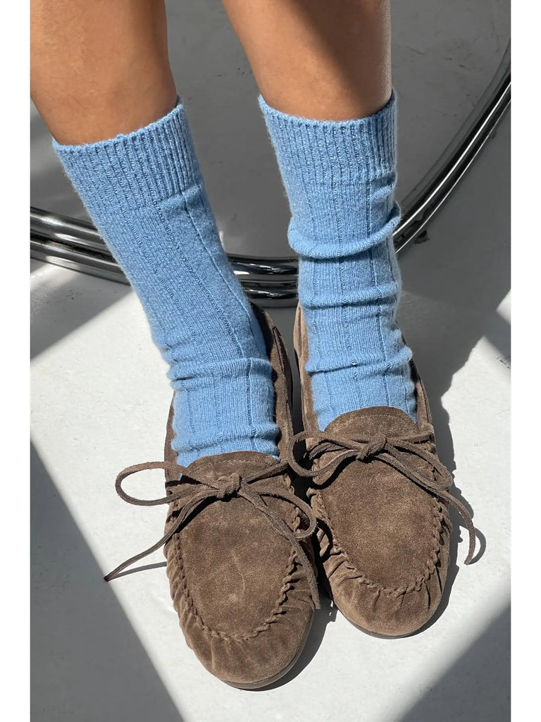 Classic Cashmere Socks - Bluebell - House No.23