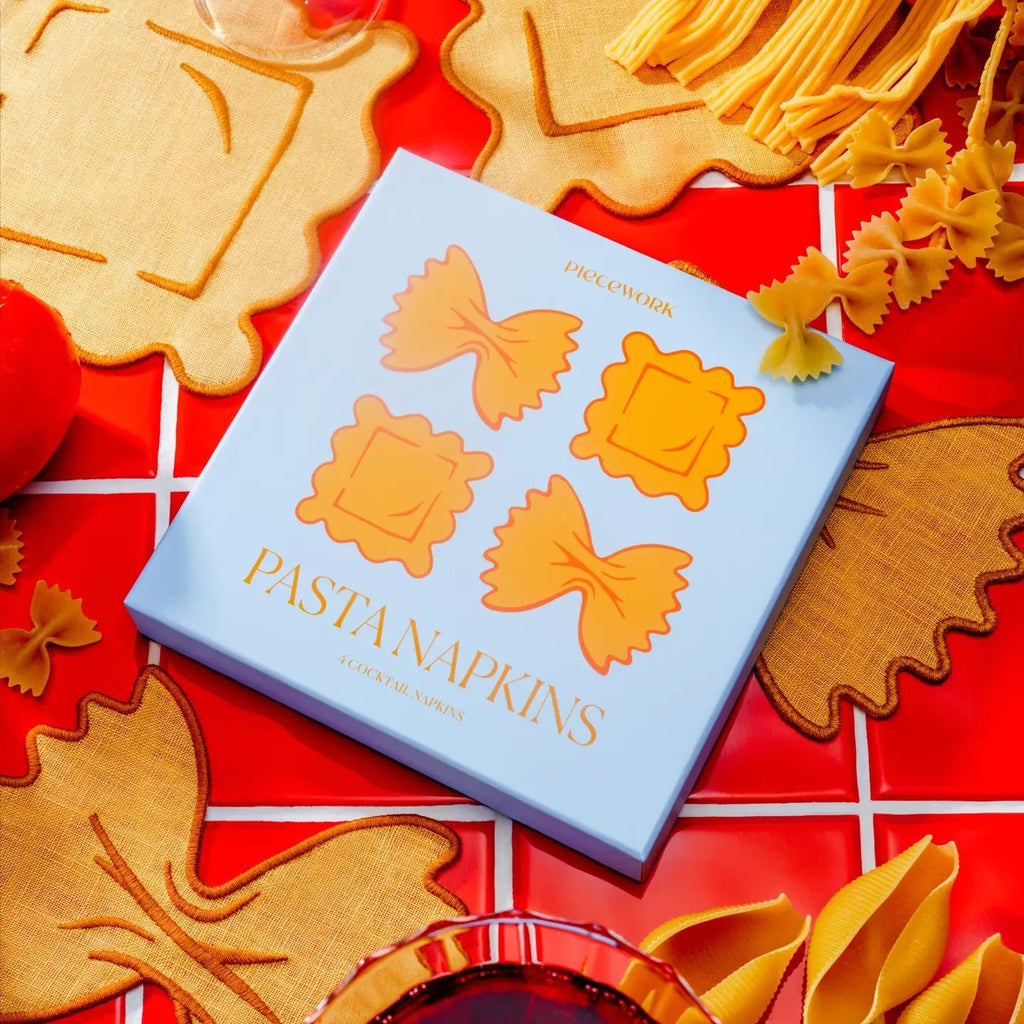 Pasta Cocktail Napkins - Set of 4 - House No.23