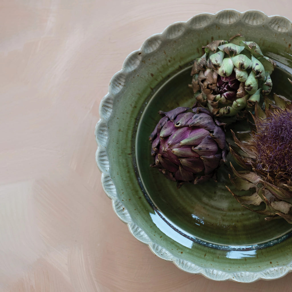 Serving Bowl with Scalloped Edge - House No.23