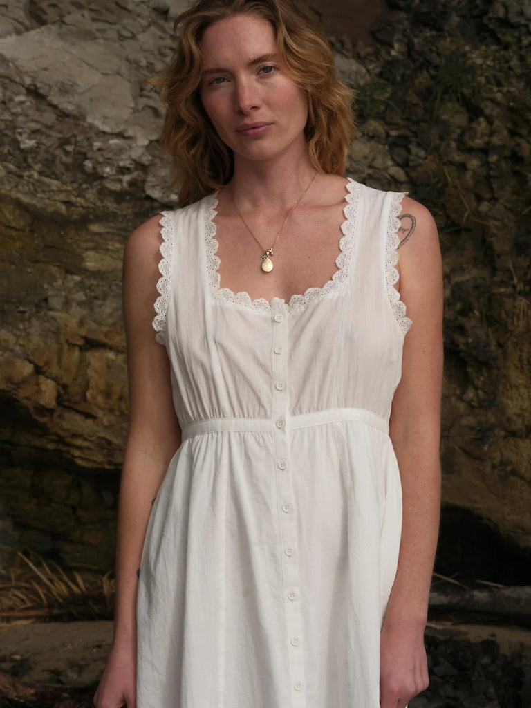Helena Dress - White - House No.23