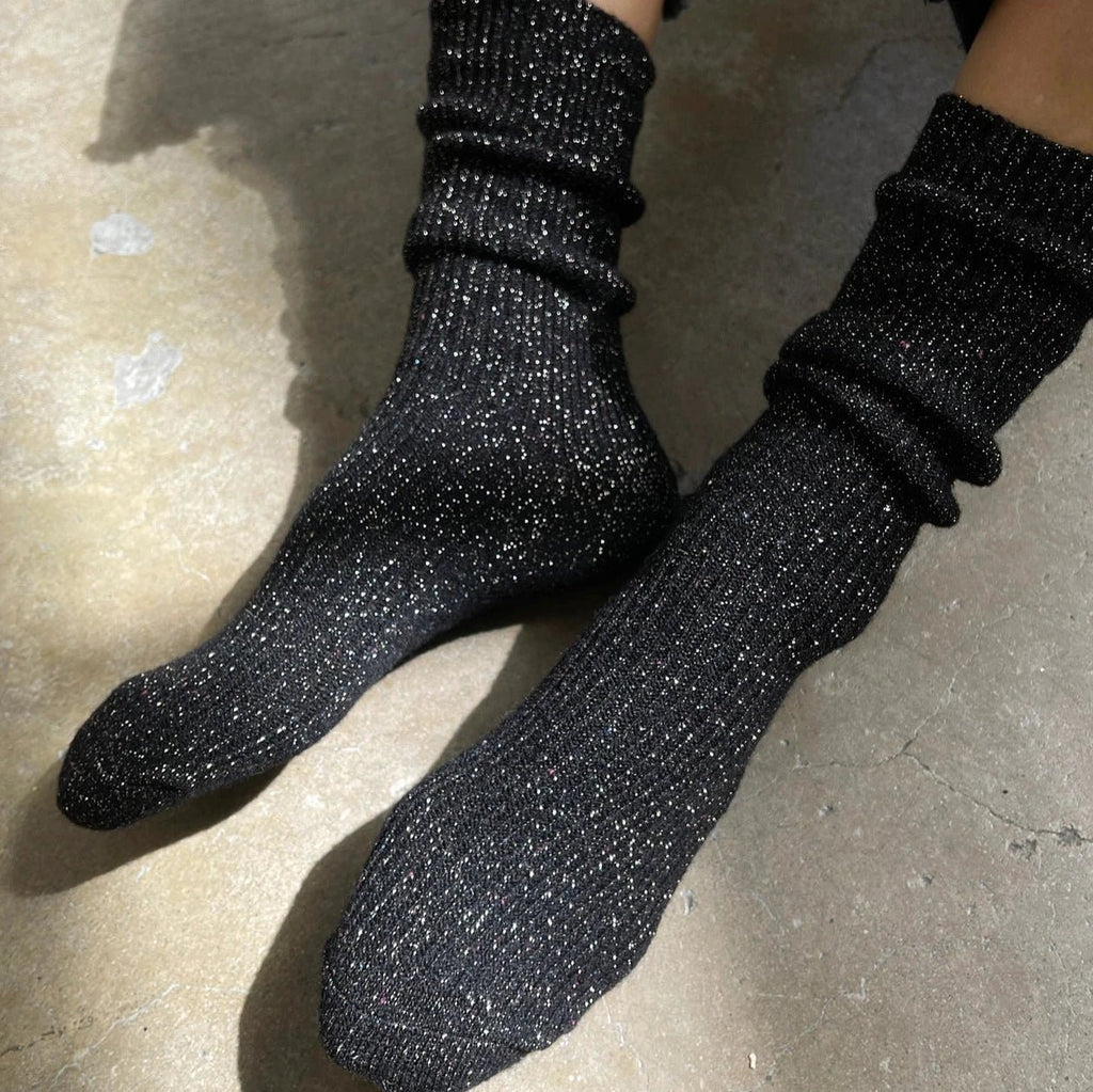 Winter Sparkle Socks - Starry Night - House No.23